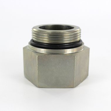 Buy 24-1 1/2 F5OG-S Parker SAE Adapter 1 7/8-12 ORB Male X 1-1/2 NPT Female 24-1 1/2 F5OG-S Parker #24 Male SAE x 1 1/2" Female NPT - Straight Fitting