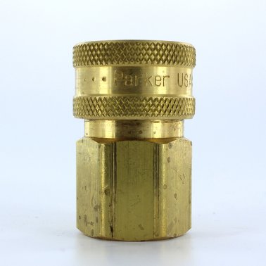 Buy BST-4 Parker High Flow Hydraulic Quick Coupler 1/2 NPT Female Brass BST-4 Parker Quick Coupler
