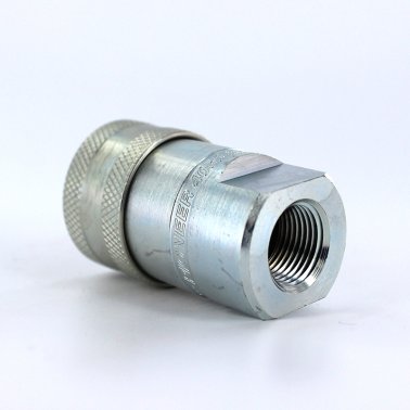 Buy 4050-3P Parker Valved Hydraulic Quick Coupler 3/8 NPT Female Steel 4050-3P Parker Quick Coupler
