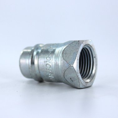 Buy 8010-4P Parker Valved Hydraulic Quick Connect Nipple 1/2 NPT Female 8010-4P Parker Quick Coupler Nipple