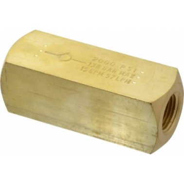 Buy C200B Parker Check Valve 1/8 NPT Female 5 PSI Crack Pressure Brass C200B Parker Check Valve 1/8 NPT Female 5 PSI Crack Pressure Brass