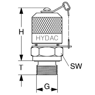 Buy TESTPOINT 1620 (M12 X 1.5) MC/NBR - Hydac Test Fitting (632615) 632615 Hydac Test Fitting_2
