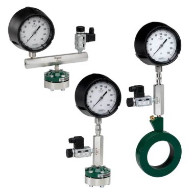 Buy 40-510-5000-PSI/BAR-1/4 NOSHOK, Inc. 0 to 5,000 psi Range All Stainless Steel Dry and Liquid Filled Pressure Gauge 40-510-5000-PSI/BAR-1/4 Distribution Manifolds