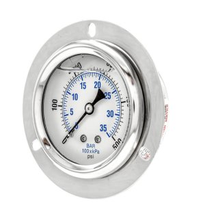 Buy PRO-204L-254J ESP Pressure Gauge, 2 1/2" Diameter Dial, Glycerine Filled, 0/500 psi PRO-204L-254J ESP Pressure Gauge, 2 1/2" Diameter Dial, Glycerine Filled, 0/500 psi
