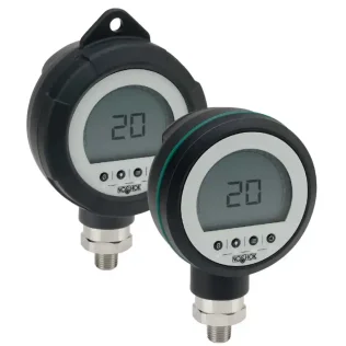 Buy PGE20-10000psig-1-2 NOSHOK, Inc. 0 psig to 10,000 psig Digital Pressure Gauge, PBT Case with 30% glass fiber PGE20-10000psig-1-2 NOSHOK, Inc. PGE20 Series - General Purpose Digital Gauge