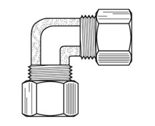 Buy 165C-2 Parker Tube to Tube Compression Brass Fitting 165C-2 Parker Tube to Tube Compression Brass Fitting