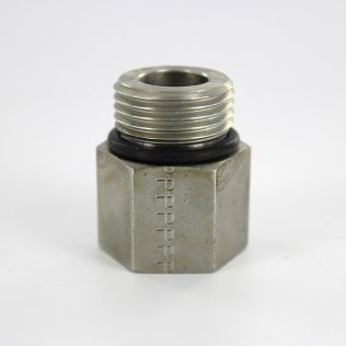 10-1/4 F5OG-S Parker #10 Male SAE x 1/4" Female NPT - Straight Fitting