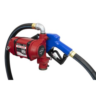 Fill-Rite NX25-120NB-AD Fuel Transfer Pump, 25GPM / 95LPM, Continuous Duty, 120VAC, w/Discharge Hose & Arctic Nozzle