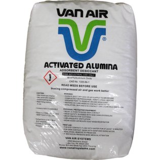 Van Air Systems Activated Alumina Desiccant 1/4" 50lb Bag