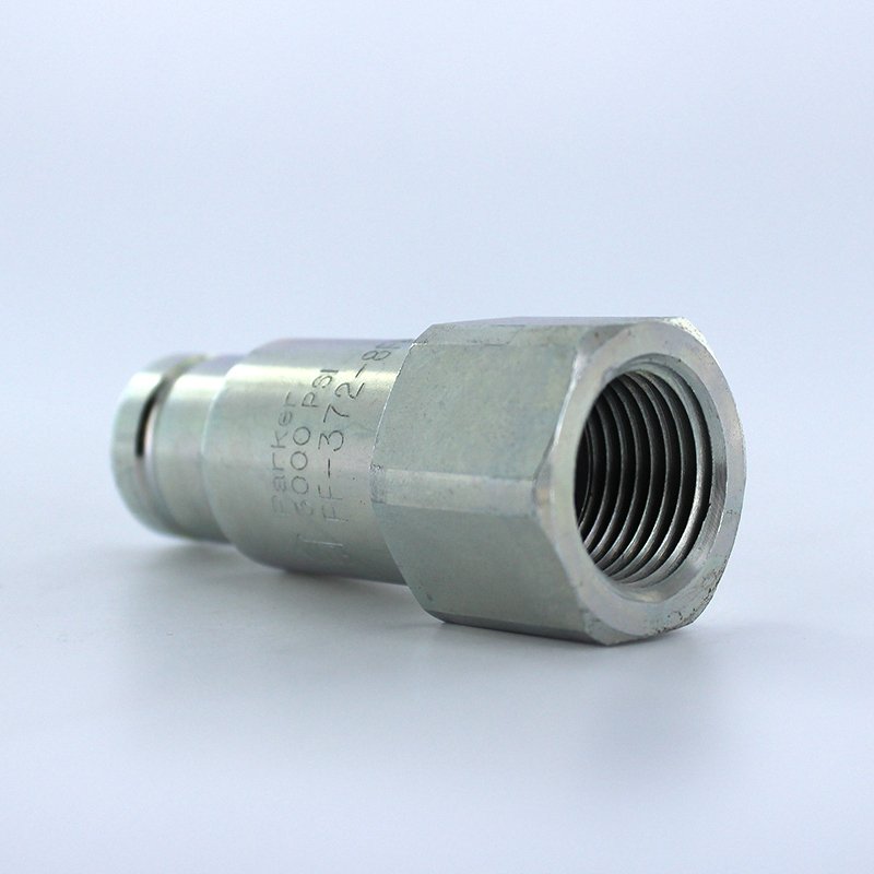 Quick Connect End Cap Parker NonSpill Nipple Connector Fitting