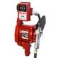 Fill-Rite FR701V Fuel Transfer Pump, 20GPM, 115VAC 60Hz, w/Discharge Hose, Manual Nozzle & 807C Mechanical Gallon Meter